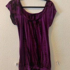 Purple Patterned Shirt